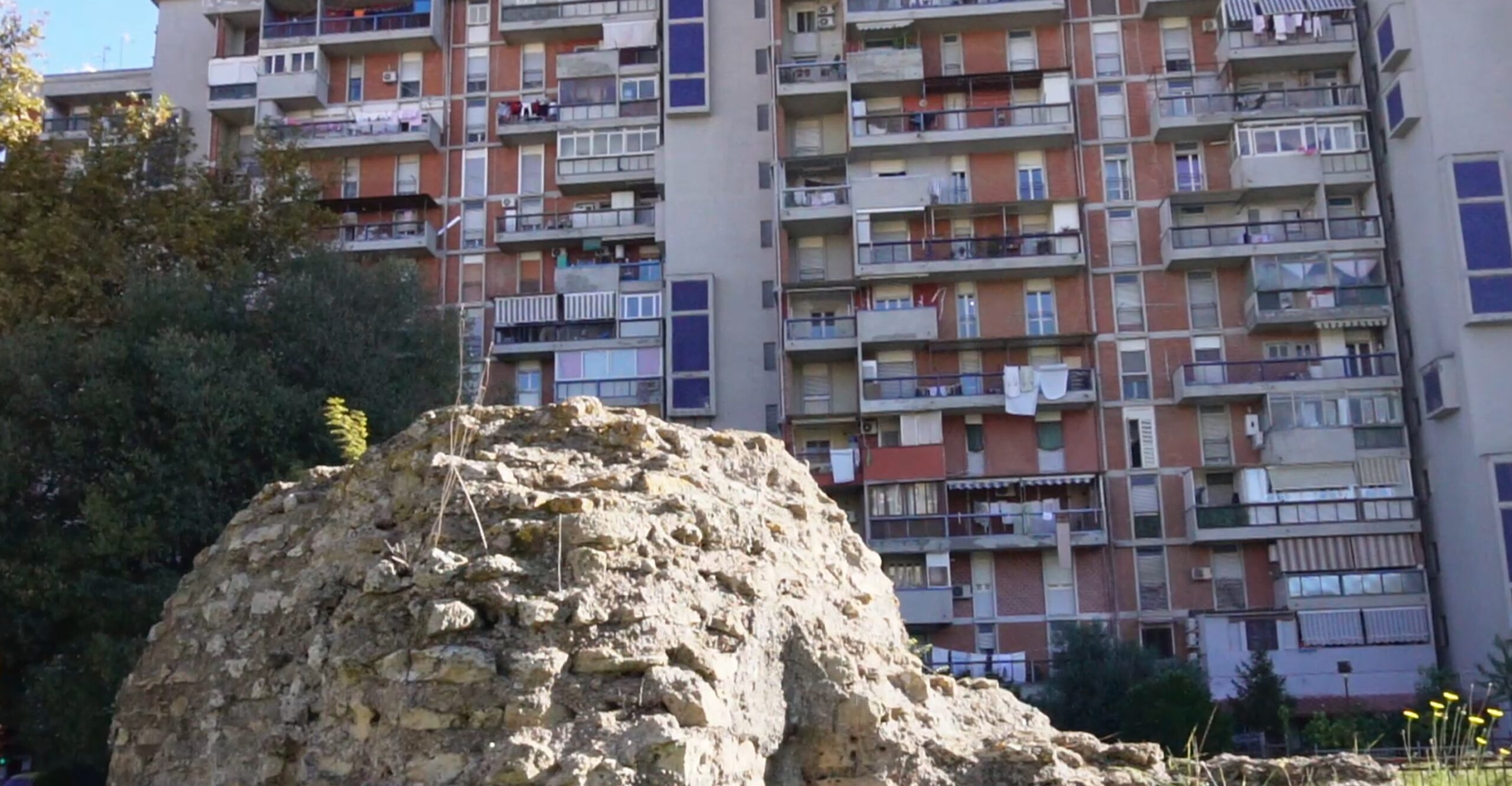 Ruderi antica villa a Scampia